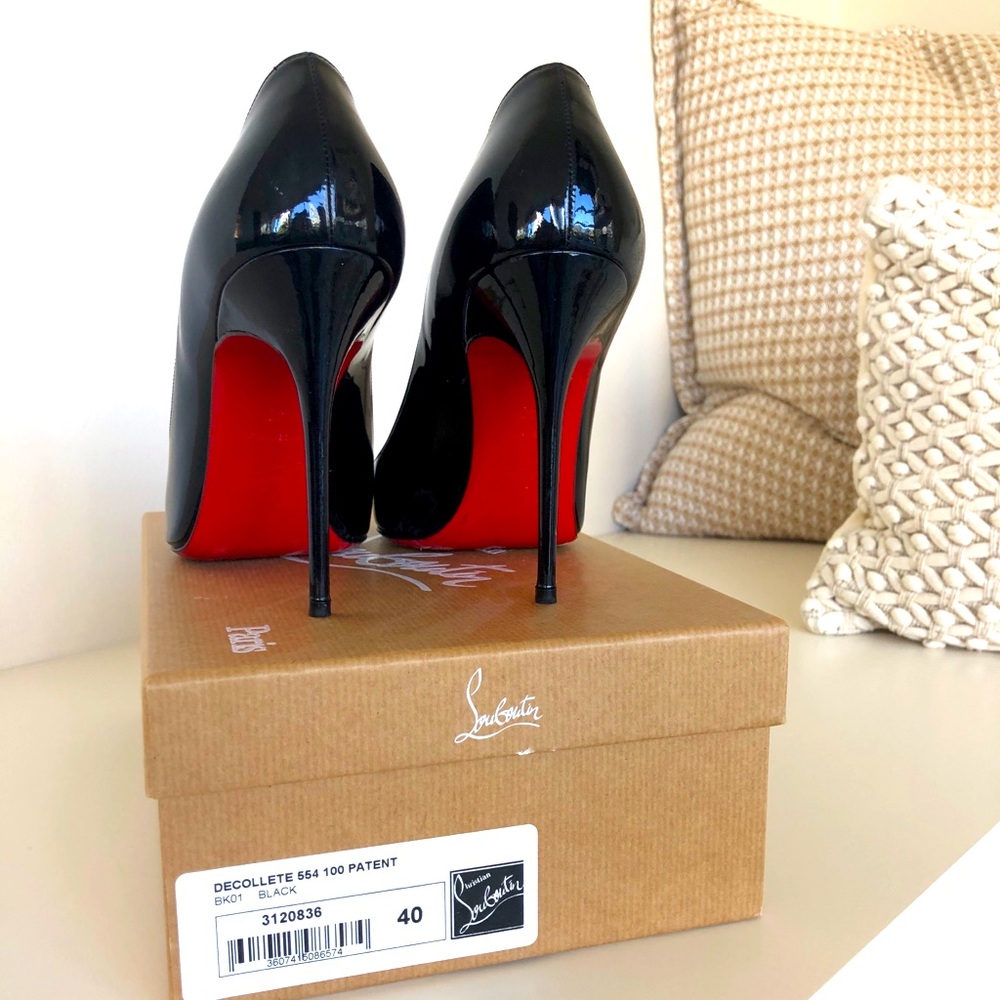 Louboutin Décolleté 554 (100mm) Patent